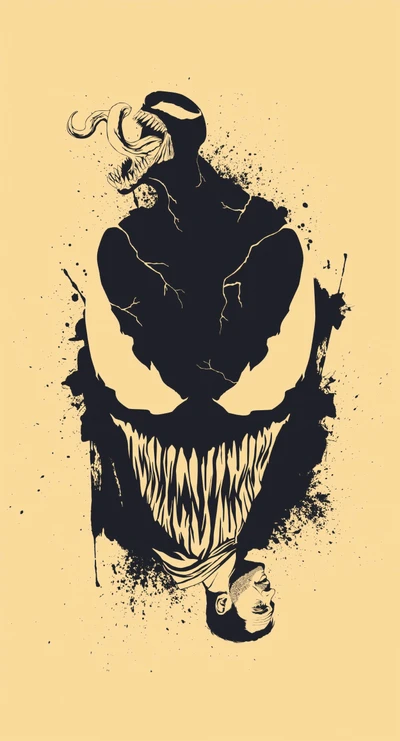 venom, movie, hd, black, spider man