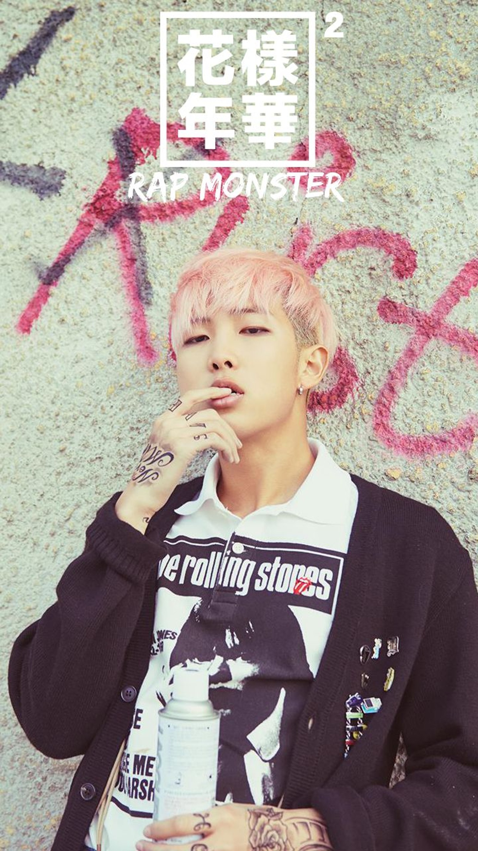 Baixar papel de parede bts, kpop, rap, rap monster