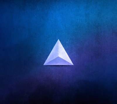 abstrait, bleu, couleurs, violet, triangle