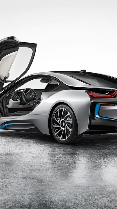 coche, bimmer, bmw, i8