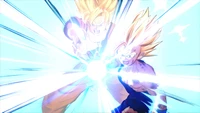 dragon ball z kakarot, videospiel, son goku, son gohan, kamehameha