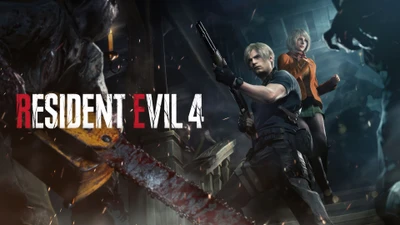 Leon S. Kennedy e Ashley Graham em ação – Resident Evil 4 Remake