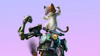 Kit: O Lutador Felino no Fortnite Capítulo 2 Temporada 3