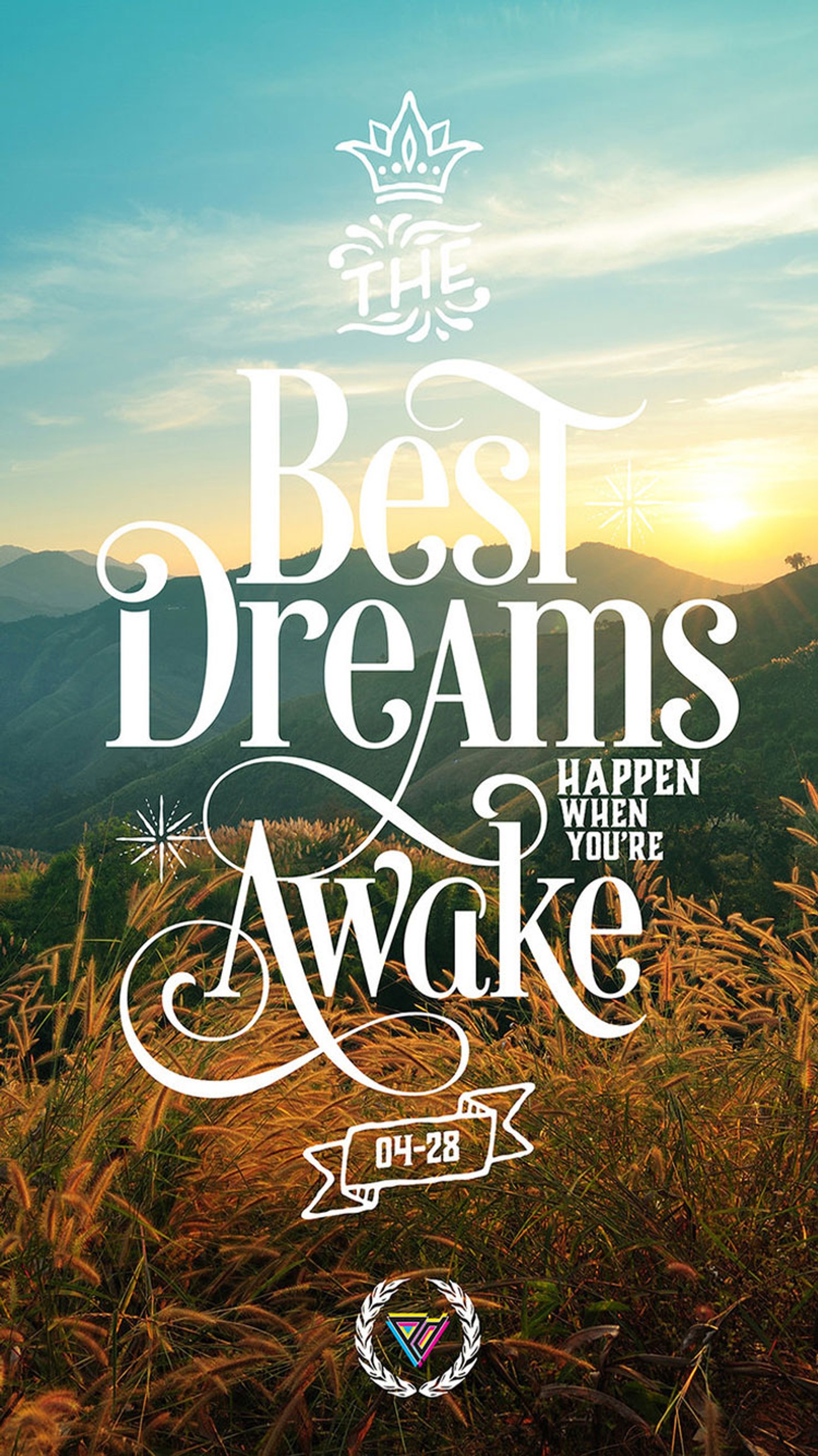 awake, dreams, happen, nature, sayings wallpaper