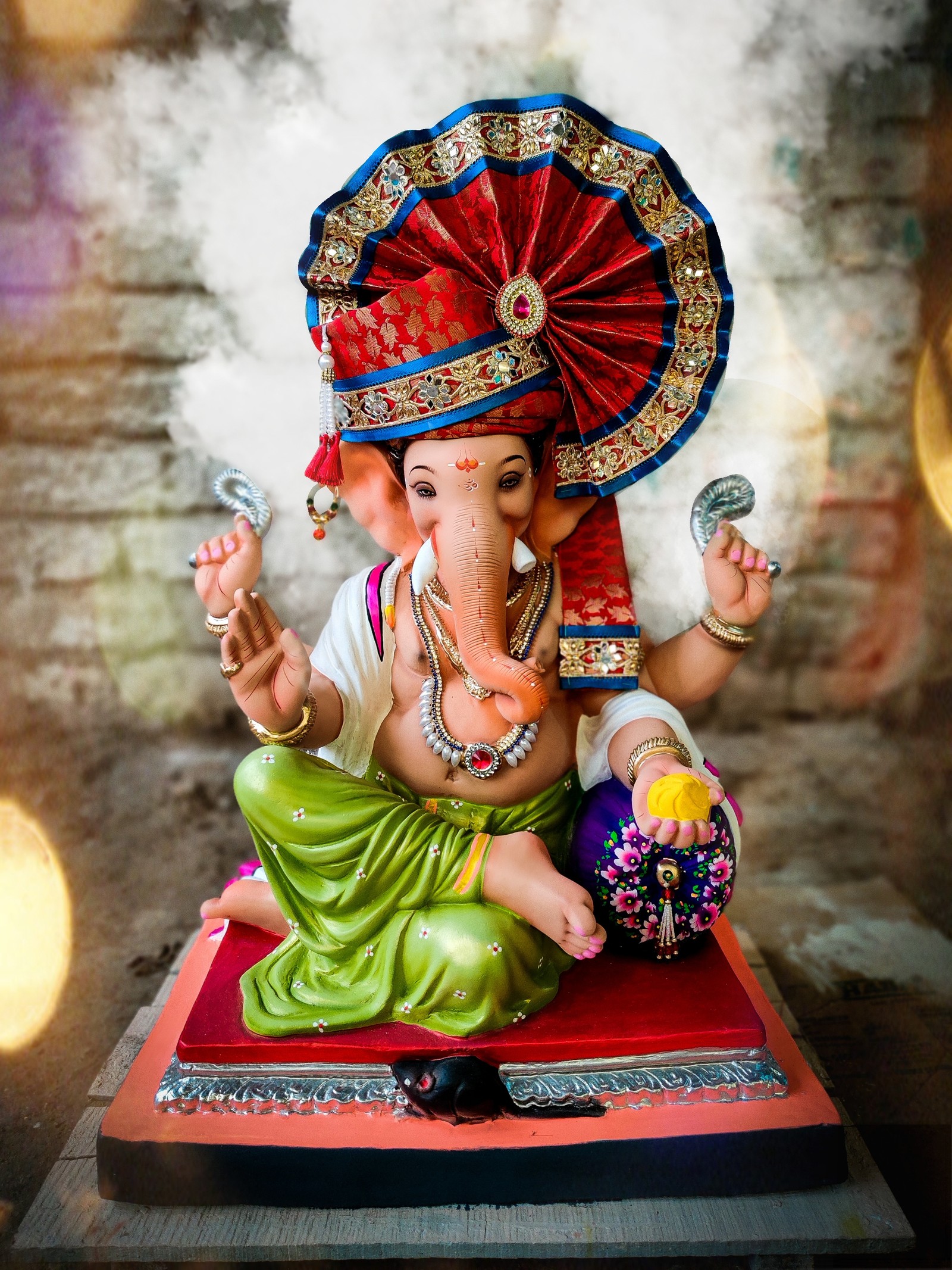 Скачать обои ганпати, ганпати баппа, ganpati bappa