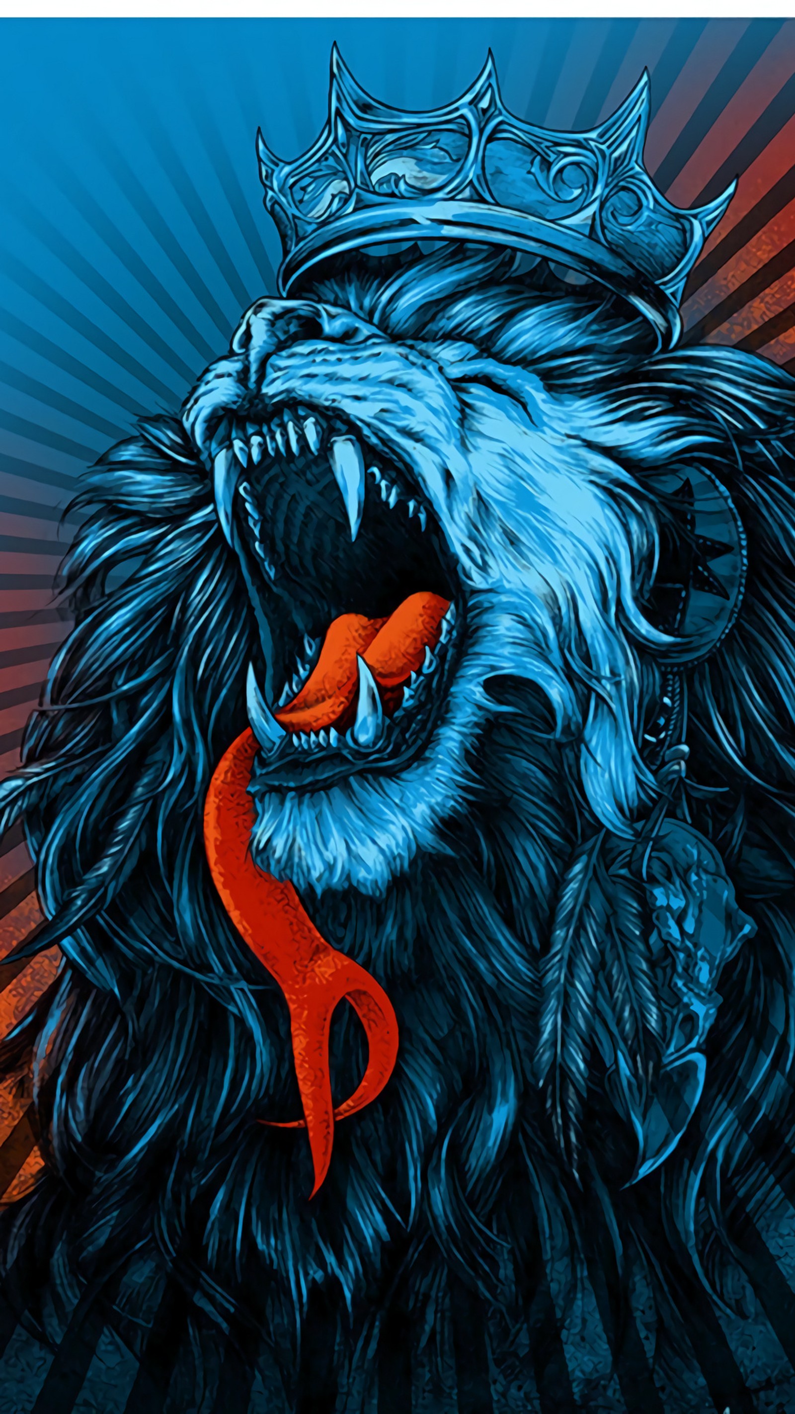 Descargar diseño, león, leon, fondo de pantalla gratis