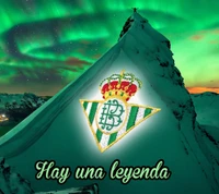 Legend of Real Betis Under the Aurora Borealis