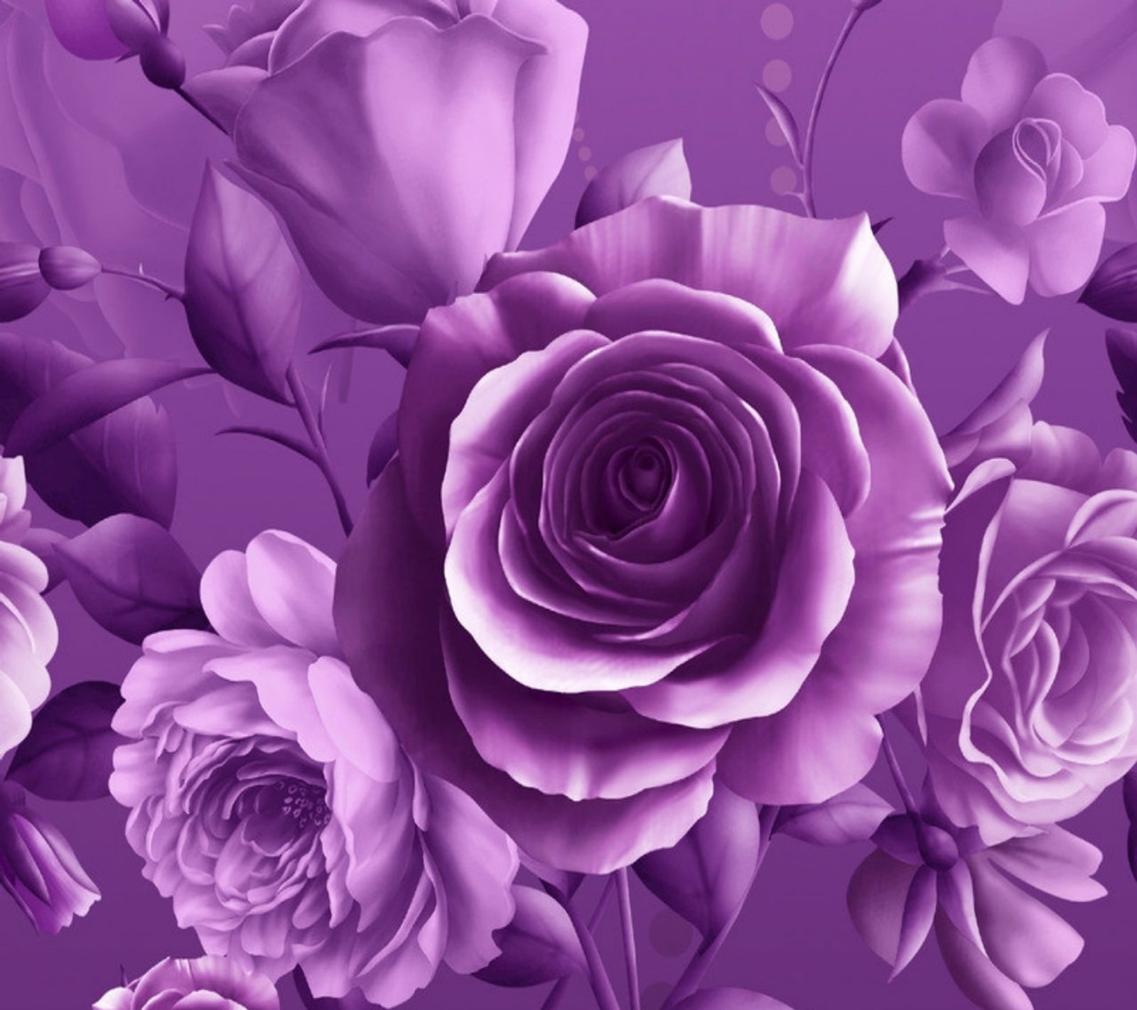 Rosas roxas em um vaso com fundo roxo (floral, rosas roxas)