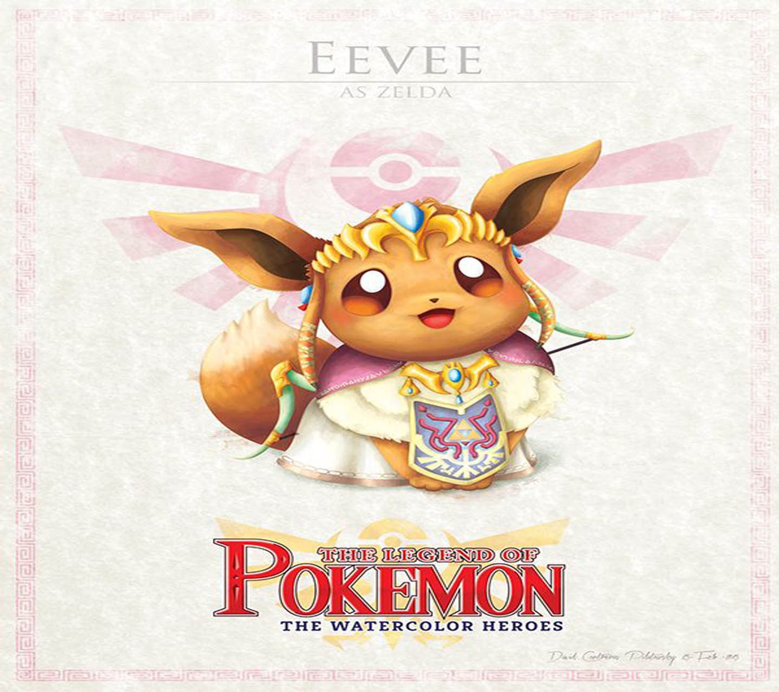 Téléchargez le fond d'écran mignon, evoli, eevee, drôle, jeux