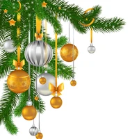 Festive Ornaments and Greenery for Holiday Decor