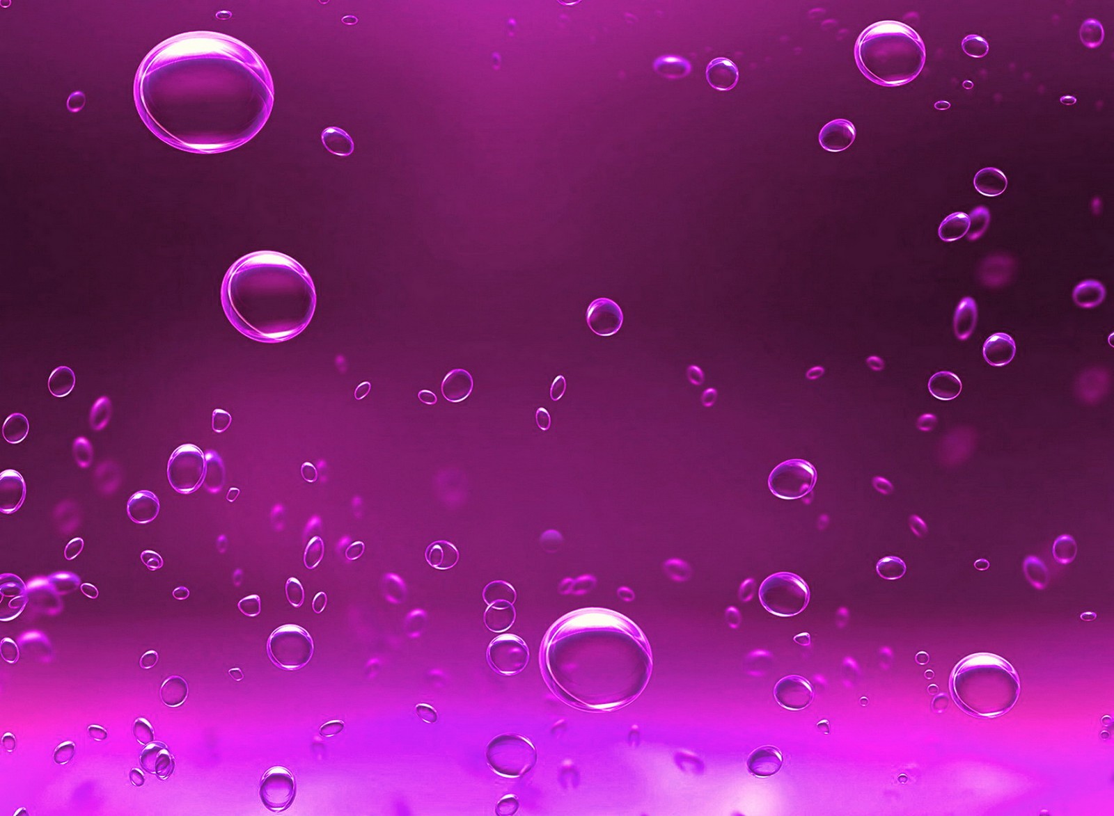 Un primer plano de un fondo morado con burbujas en el aire (abstracto, pink bubbles)