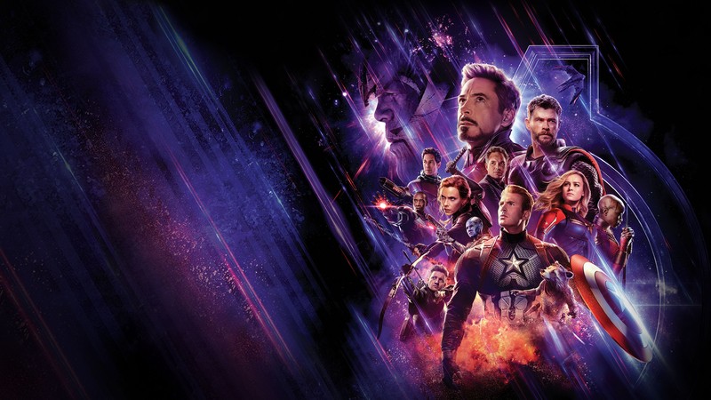 Постер фильма мстители 4 со всеми персонажами (мстители, avengers, дисней, disney, marvel)