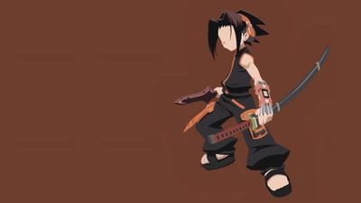 Yoh Asakura : Un hommage minimaliste à l'esprit de Shaman King