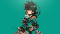 Deku: The Resilient Hero of My Hero Academia