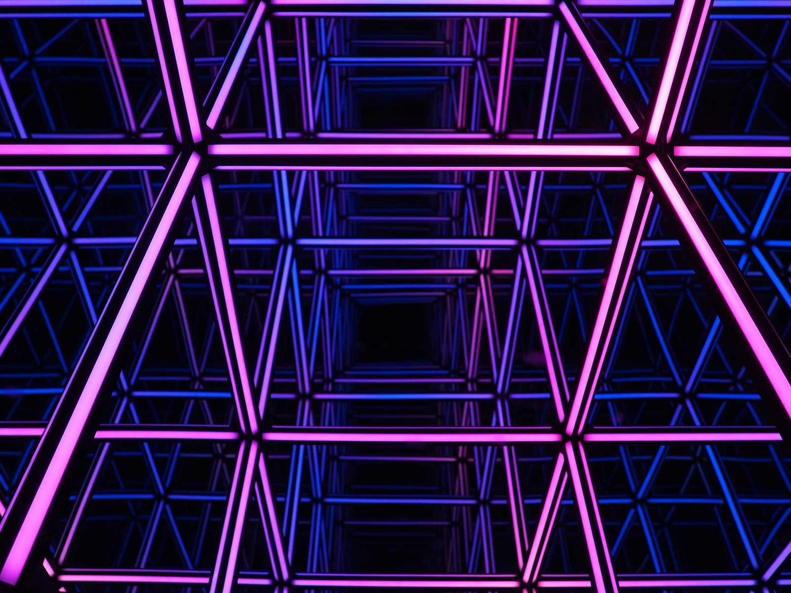 light show, purple light, geometrical, illusion, pattern wallpaper