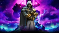 fortnite, fortnite battle royale, chapter 2 season 4, video game, doctor doom wallpaper