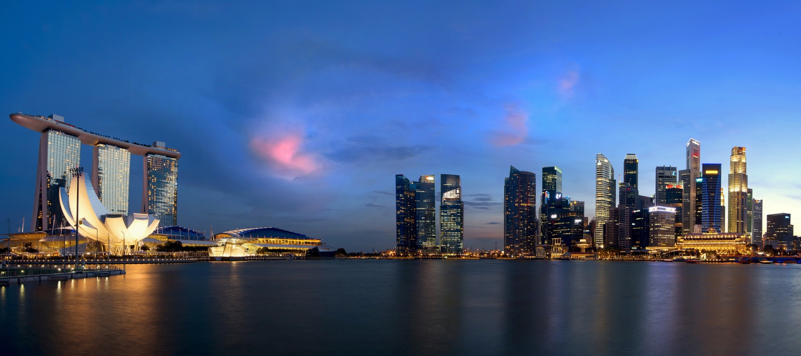 cityscape, singapore, city, skyline, metropolis wallpaper