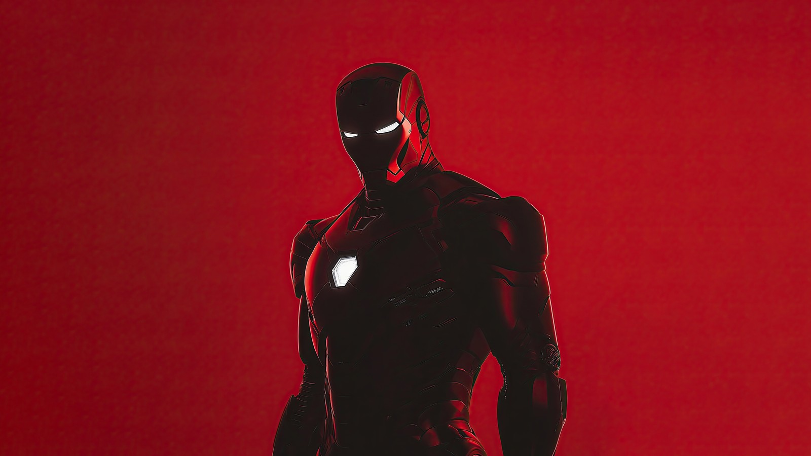 iron man, red aesthetic, 5k, red background, marvel superheroes wallpaper