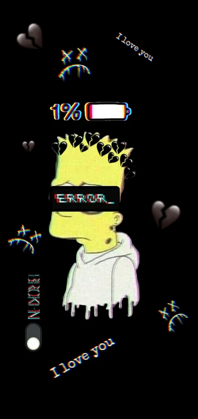 sad, simpson