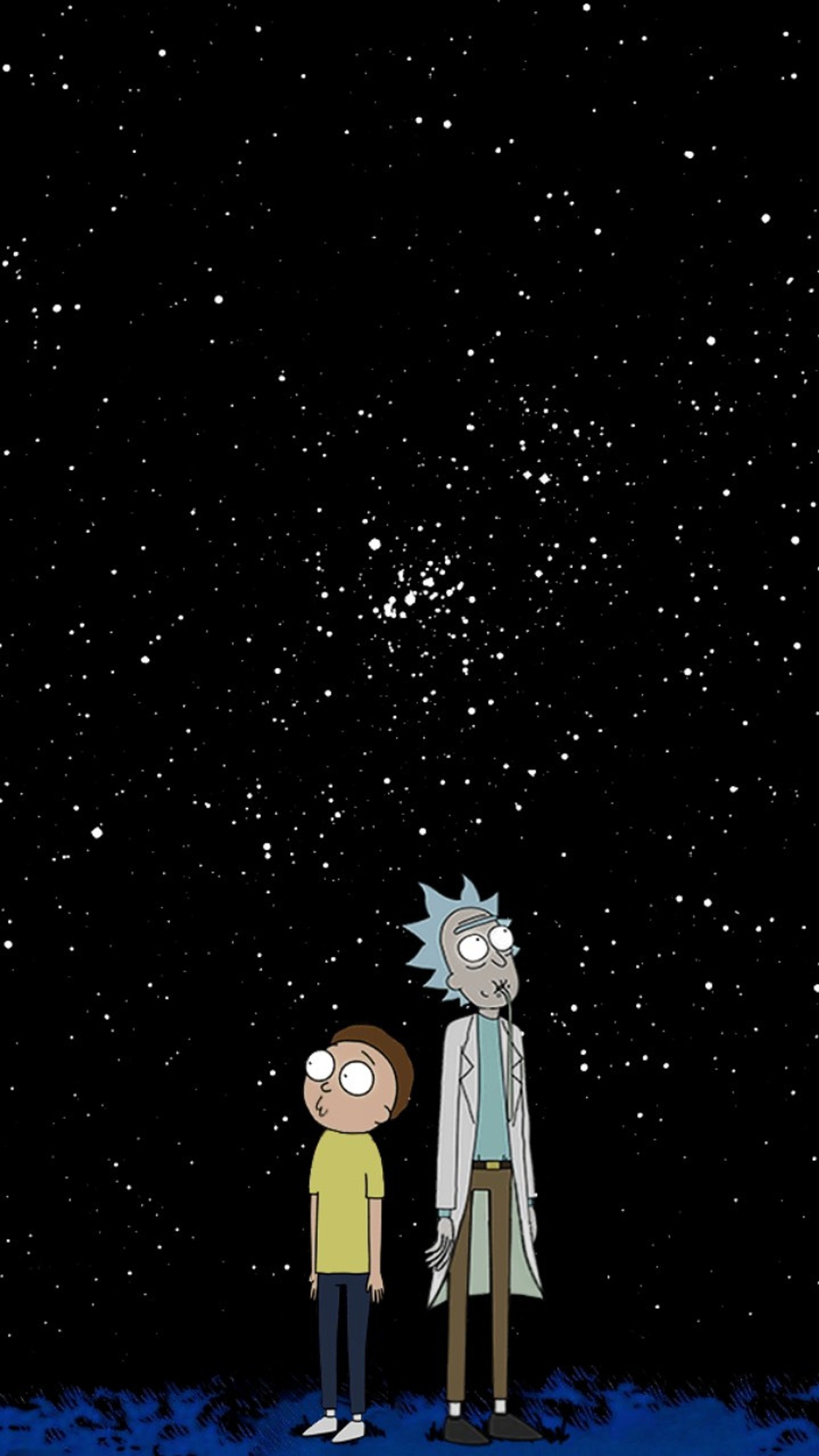 Lade morty, rick Hintergrund herunter