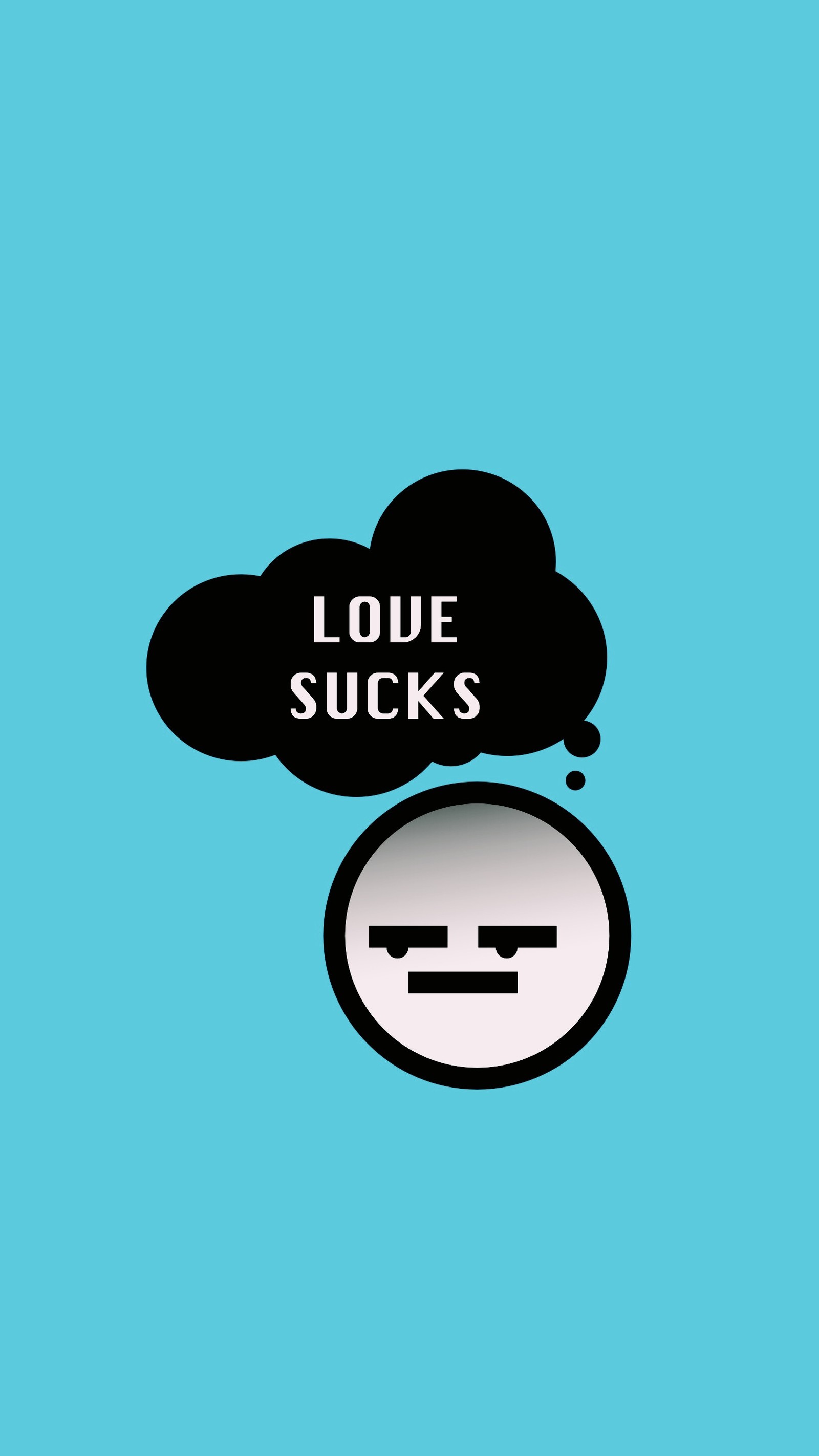 amor, love, sucks, angry face Download Wallpaper