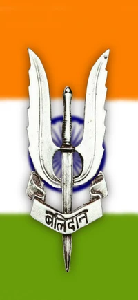 Balidan Logo: Emblem of Indian Army Valor Against the Tricolor