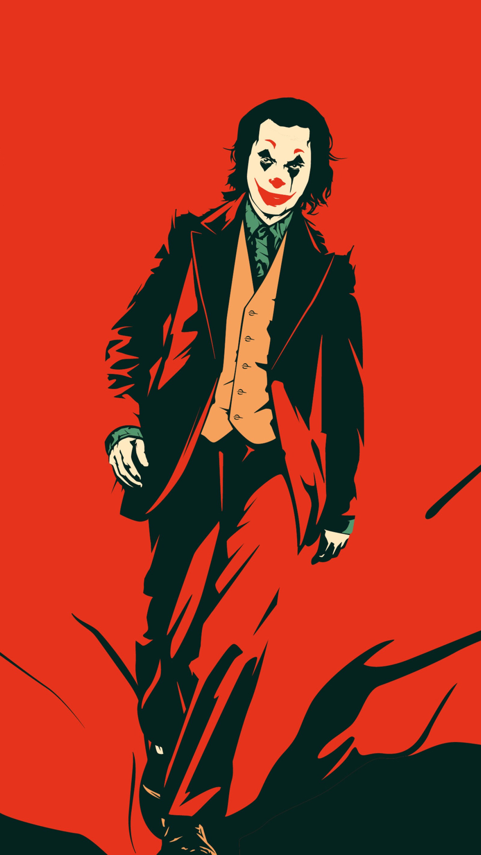 Affiche de batman le chevalier noir joker (2019, joker, joker walking)