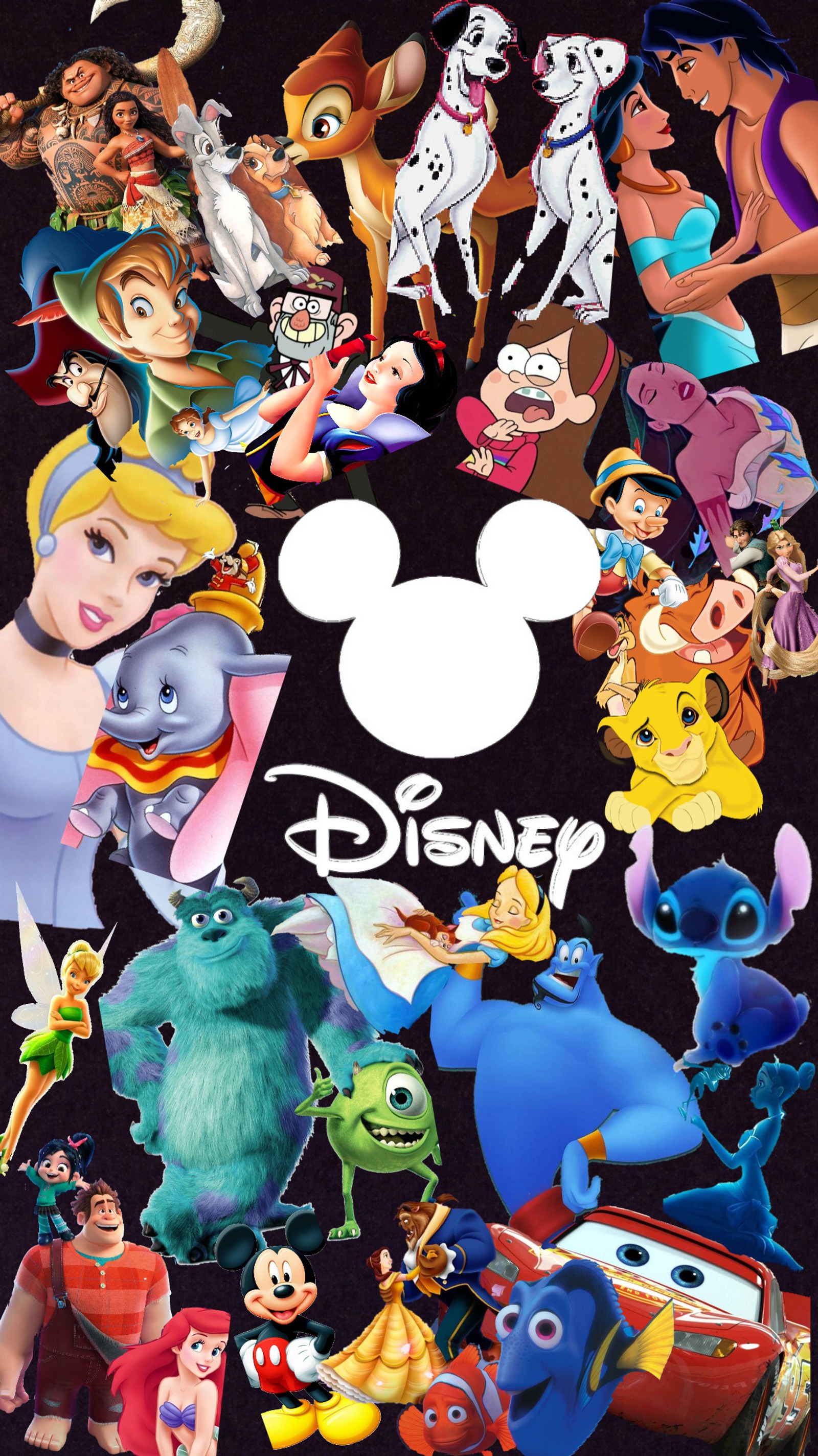 Baixar papel de parede aladino, aladdin, ariel, disney, mickey