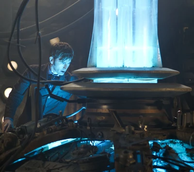 Doctor Who Dentro da sala de controle da TARDIS