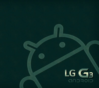 LG G3 with Android Logo