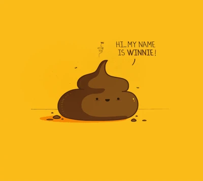 Winnie the Pooh Inspired Character: A Playful Poop Emoji