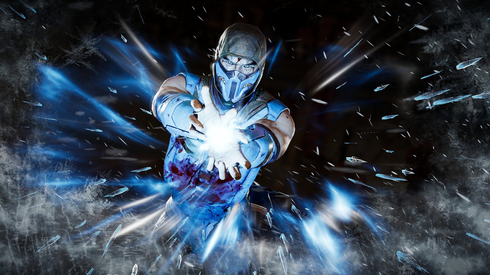 Скачать обои sub zero, mortal kombat 11, видеоигра