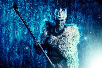 Spectral Warrior King in Frosted Armor