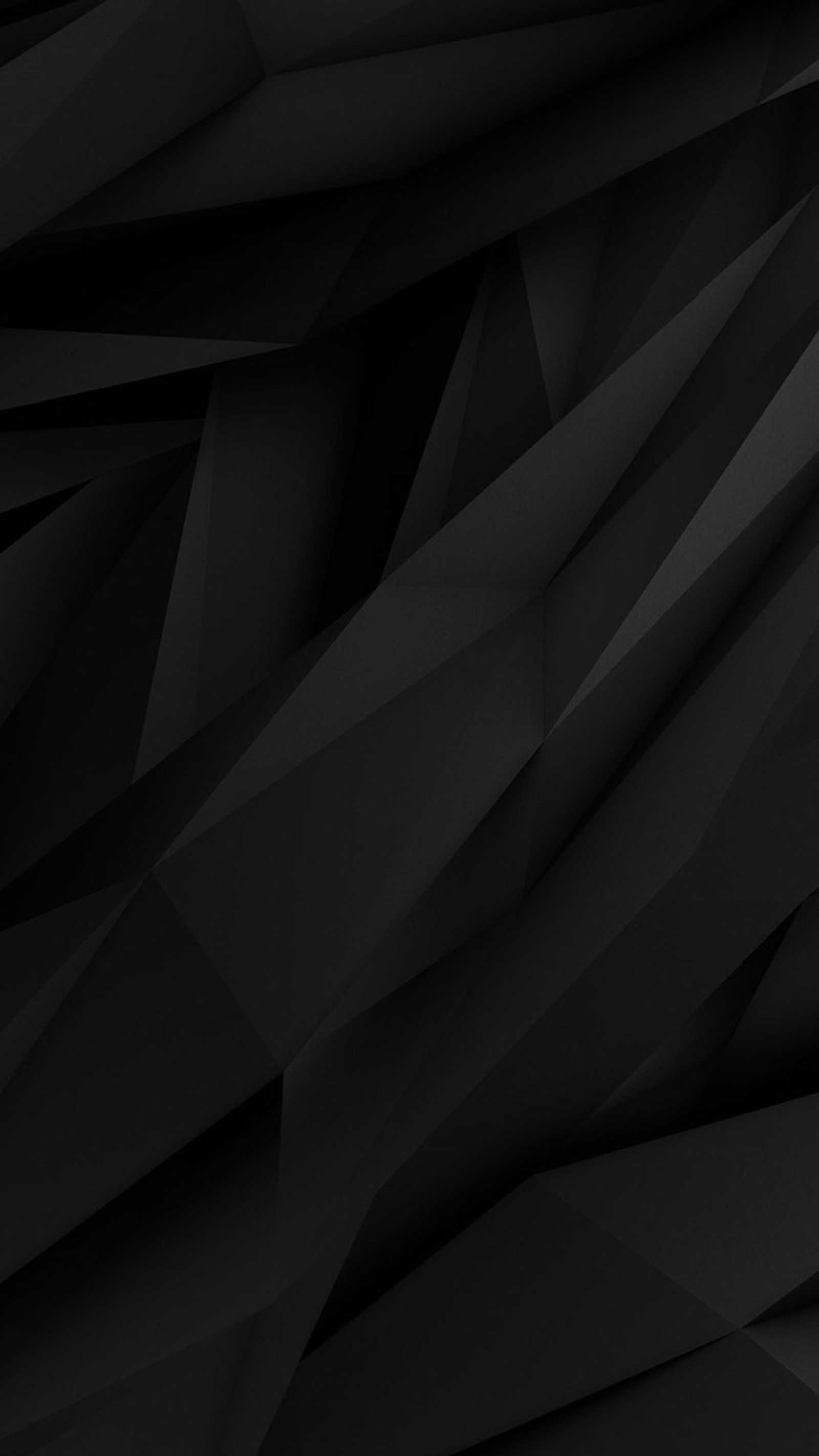 A close up of a black background with a lot of black triangles (grey, black and white, parallels, pattern, monochrome)