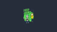 rick and morty, cartoon, tv series, rick sanchez, morty smith wallpaper