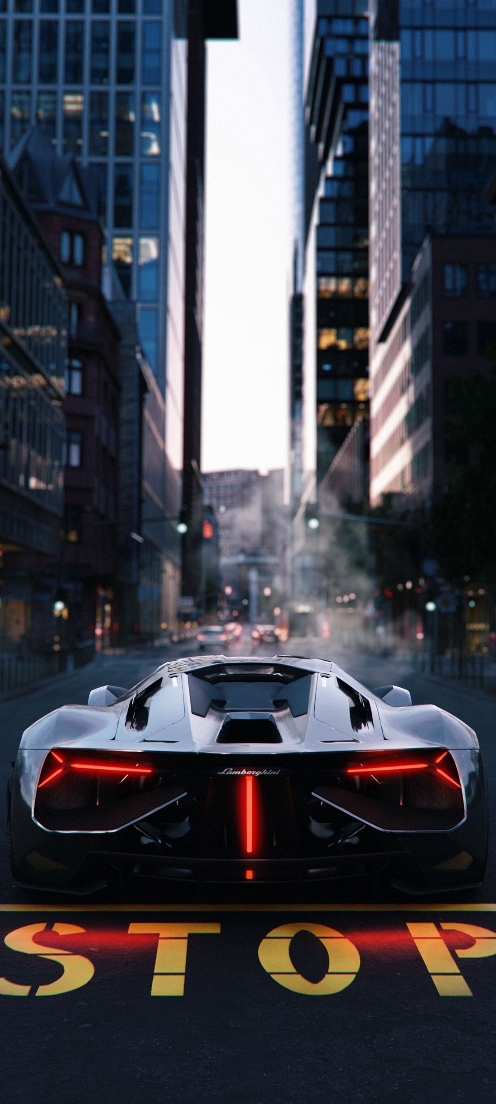 skyscraper, cars, building, automotive lighting, light wallpaper