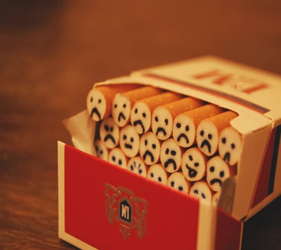 Haunting Cigarettes with Expressive Faces