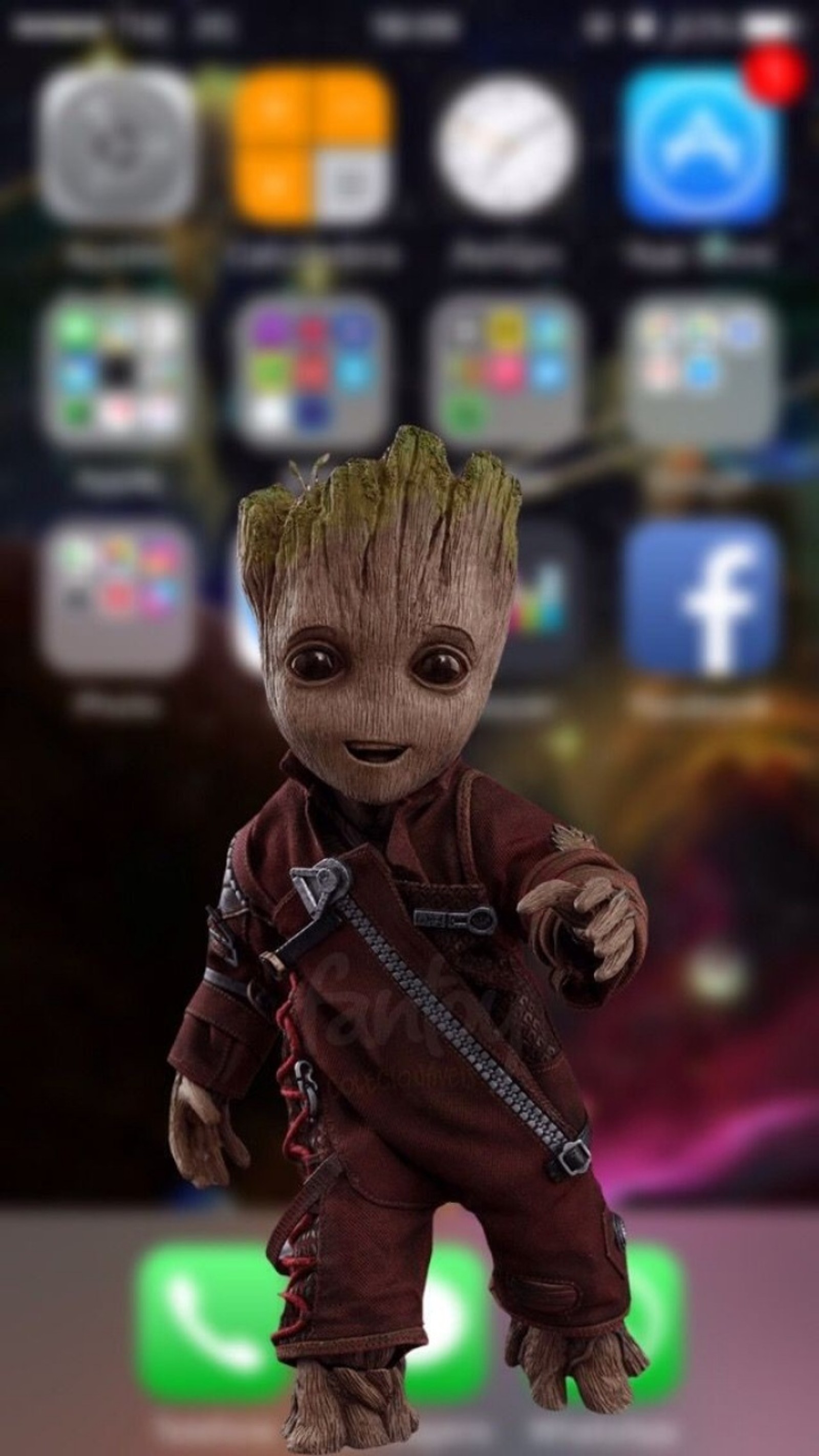 Скачать обои малыш грут, baby groot, marvel