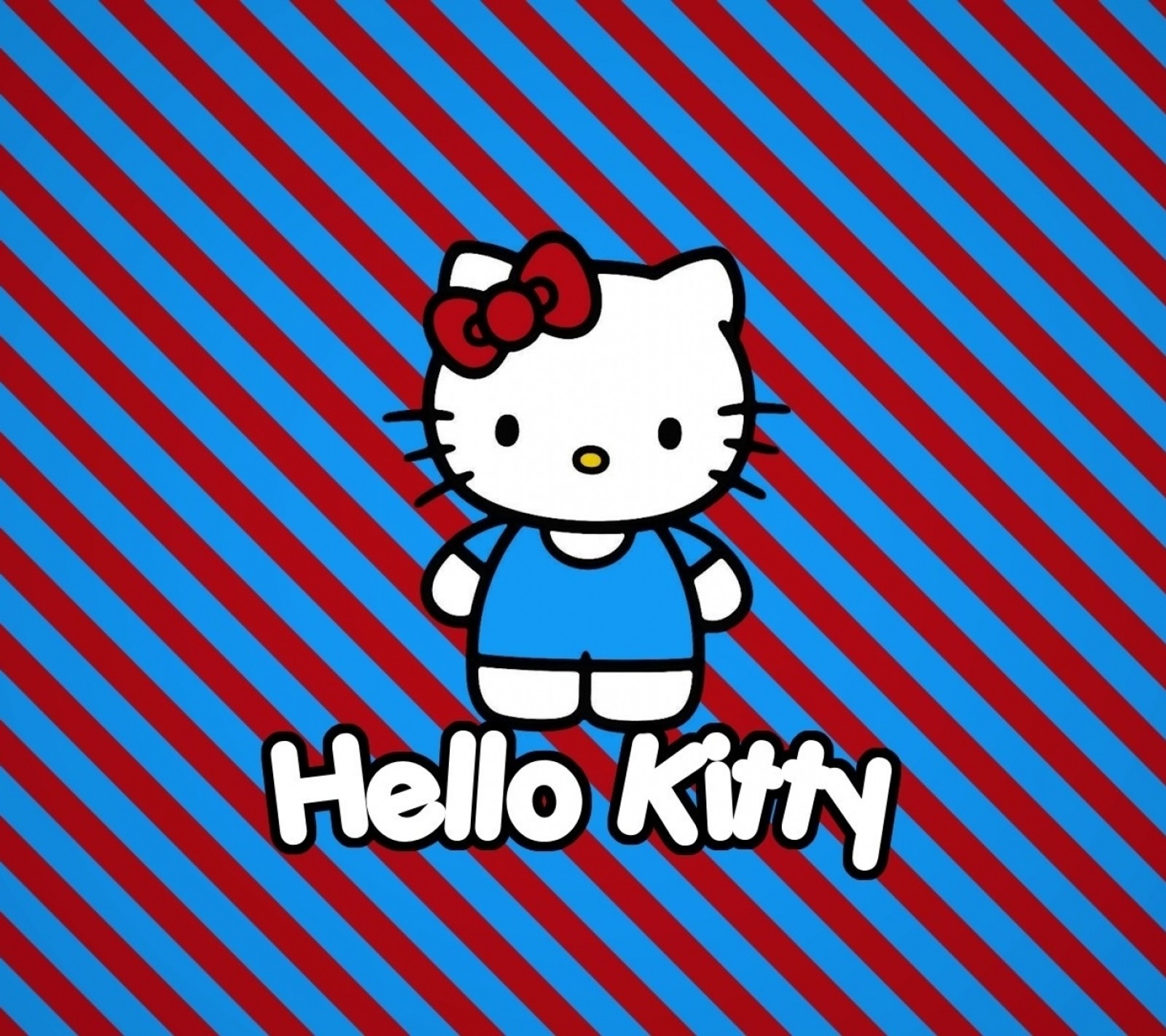 Téléchargez le fond d'écran des dessins animés, hello kitty