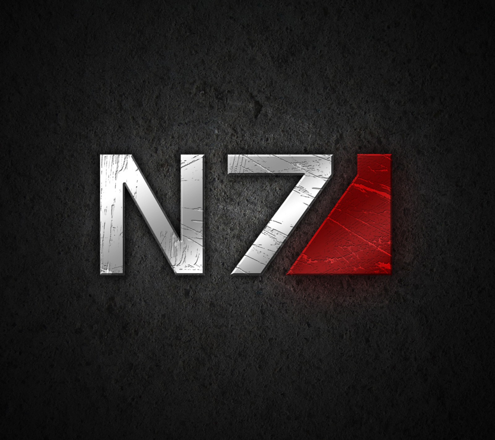 Baixar papel de parede fundo de tela hd, mass effect, n7, textura de pedra