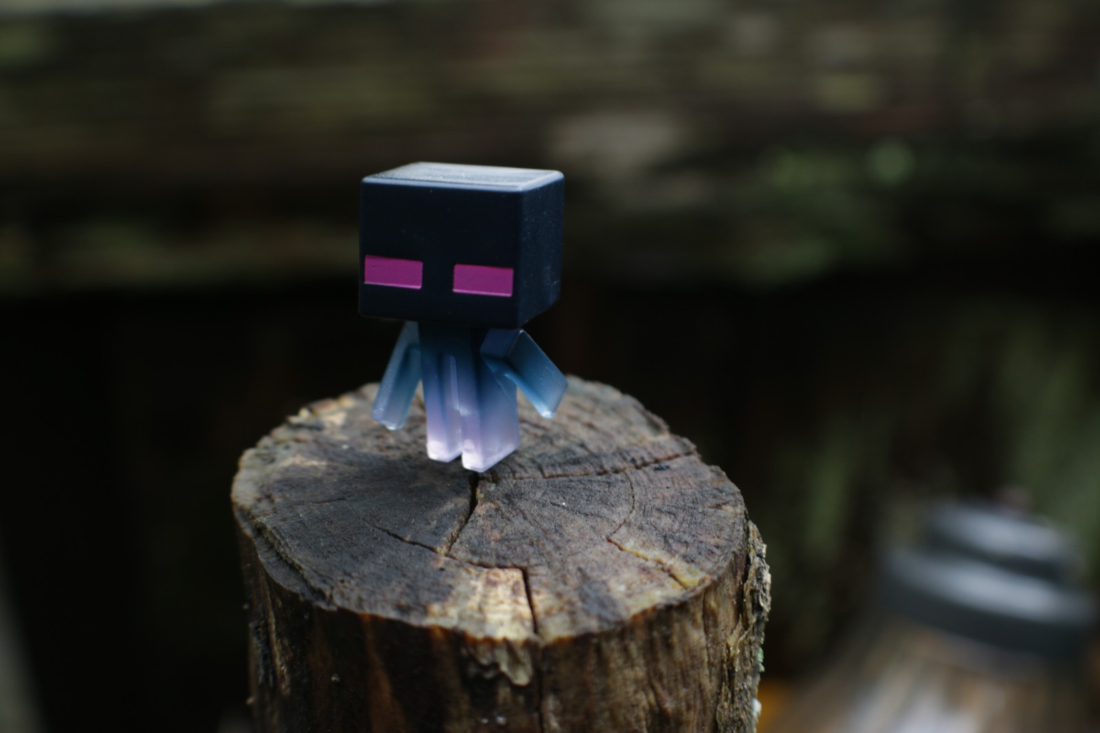 Скачать обои эндермен, enderman, minecraft