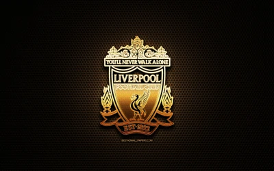 Logo des Liverpool Football Club - Du wirst niemals alleine gehen