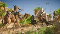 Duelo Dinámico en el Desierto en Assassin's Creed Origins