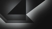 abstract art, black, line, triangle, design wallpaper