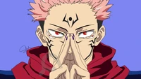 Sukuna from Jujutsu Kaisen: Striking Anime Art in High Resolution