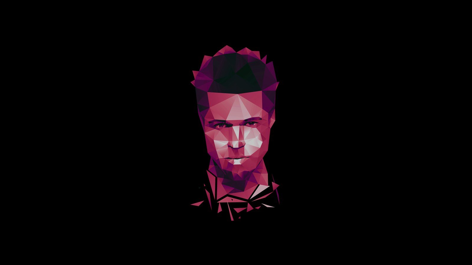 brad pitt, amoled, 5k, 8k, black background wallpaper