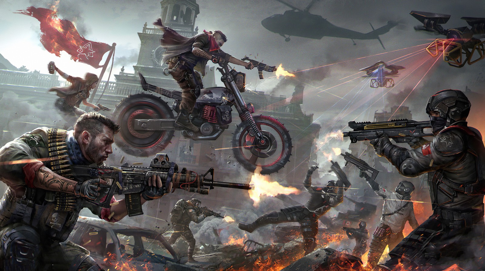 homefront the revolution, homefront, concept art, art, fan art wallpaper