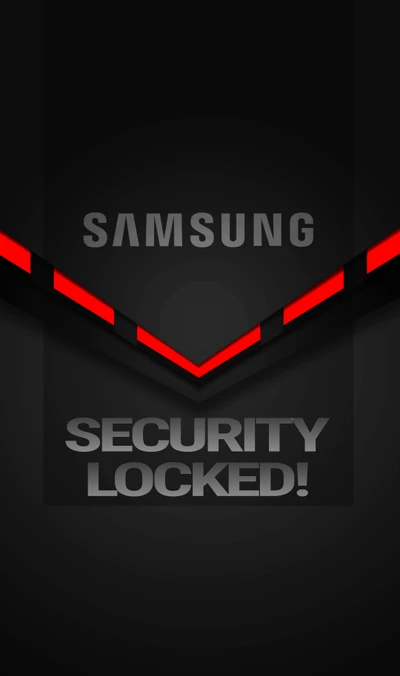 Samsung Galaxy Security Locked Screen