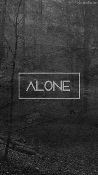 alone, feel wallpaper