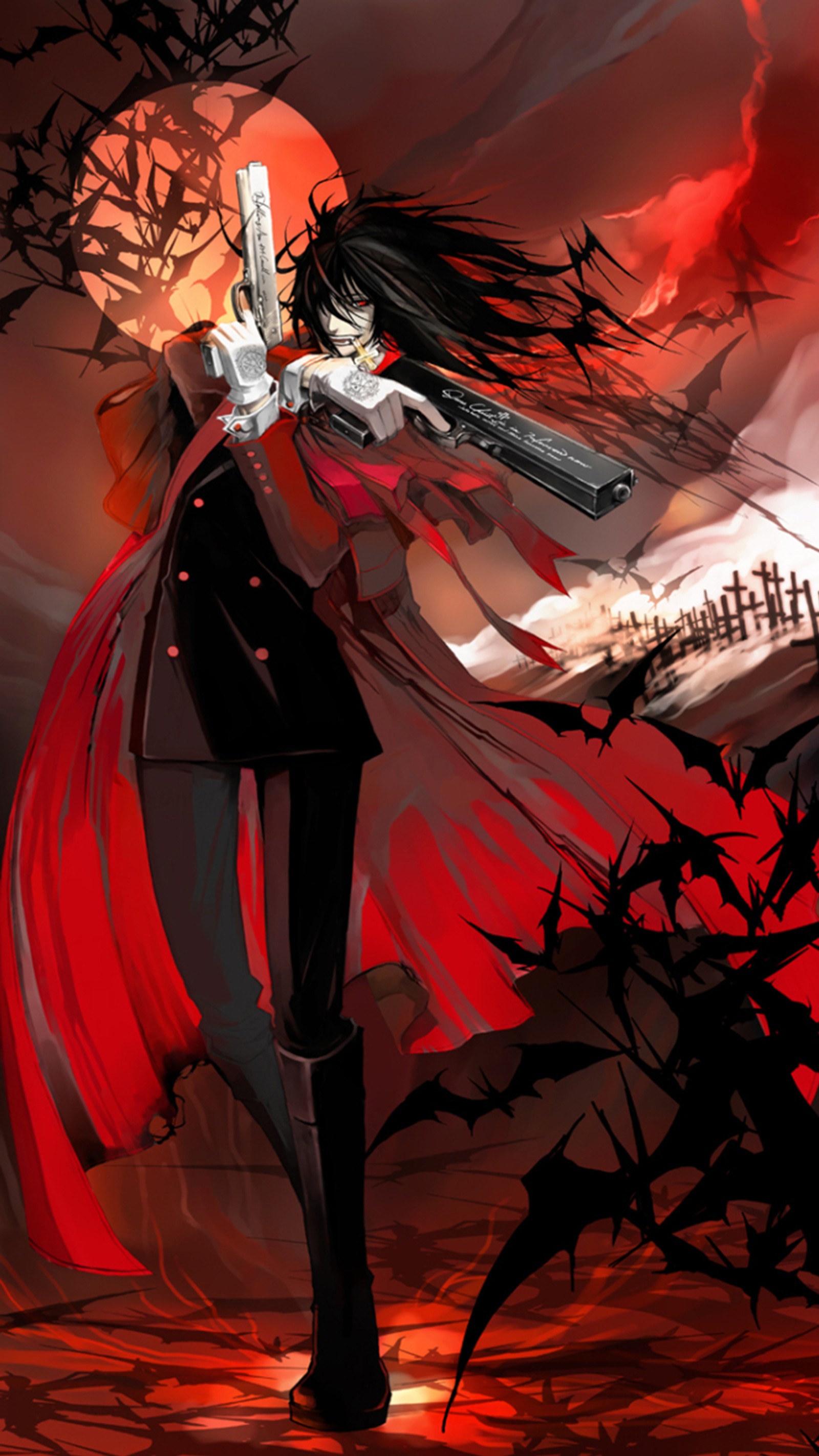 Baixar papel de parede alucard, anime, arucard, hellsing